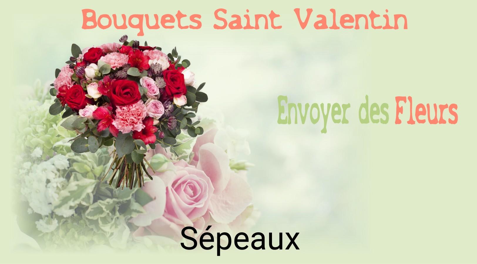 Roses de Saint-Valentin livrées à Sépeaux